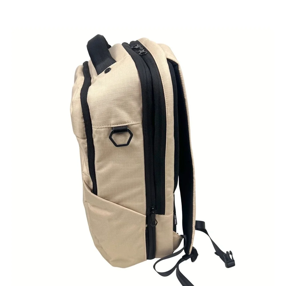 Solgaard‎ The Endeavor Backpack Sand Beige Laptop Travel Bag Mens NWOT